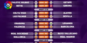 Lịch La Liga